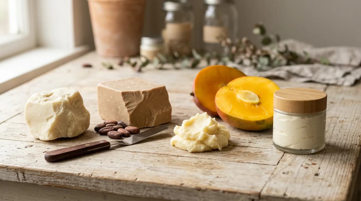 "Shea, cocoa or mango: which butter makes the balm you want"