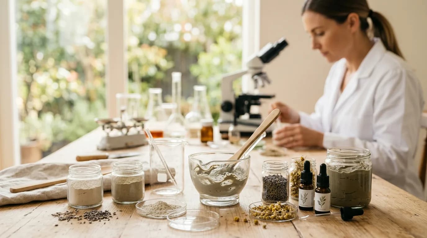 Natural Clay Face Masks: What the Chemistry Actually Says