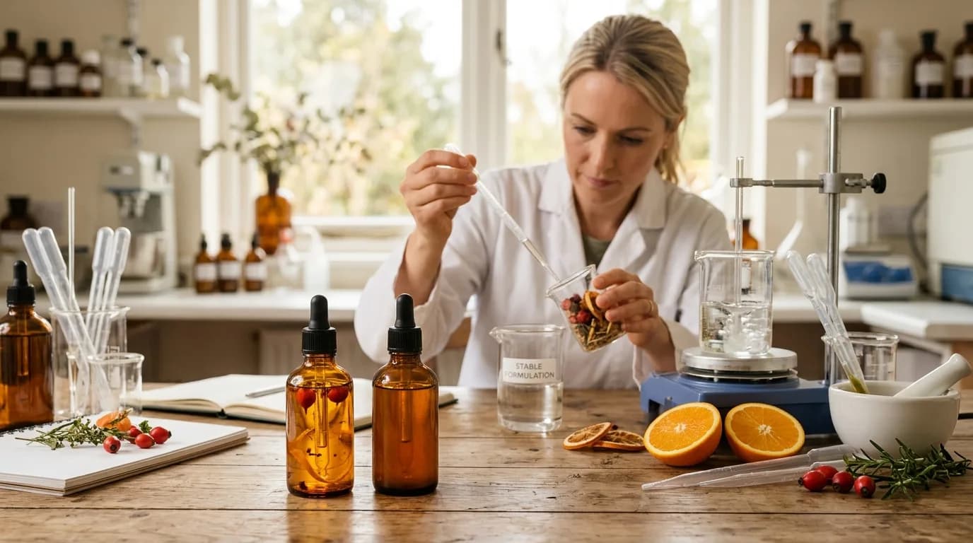 Vitamin C Serum Stability: Why Your Formula Turns Brown and How Chemists Actually Fix It