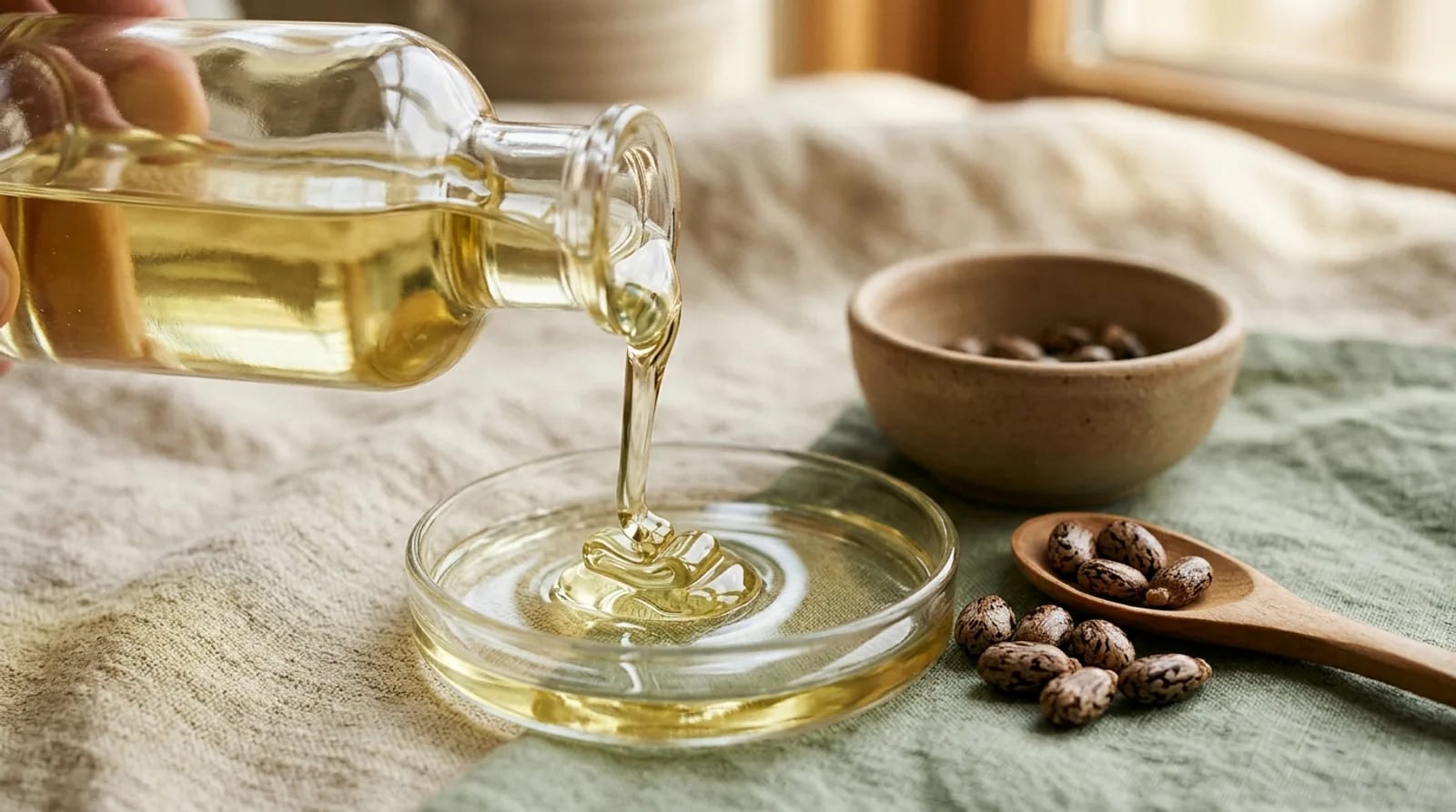 Why castor oil makes your lip balm sticky