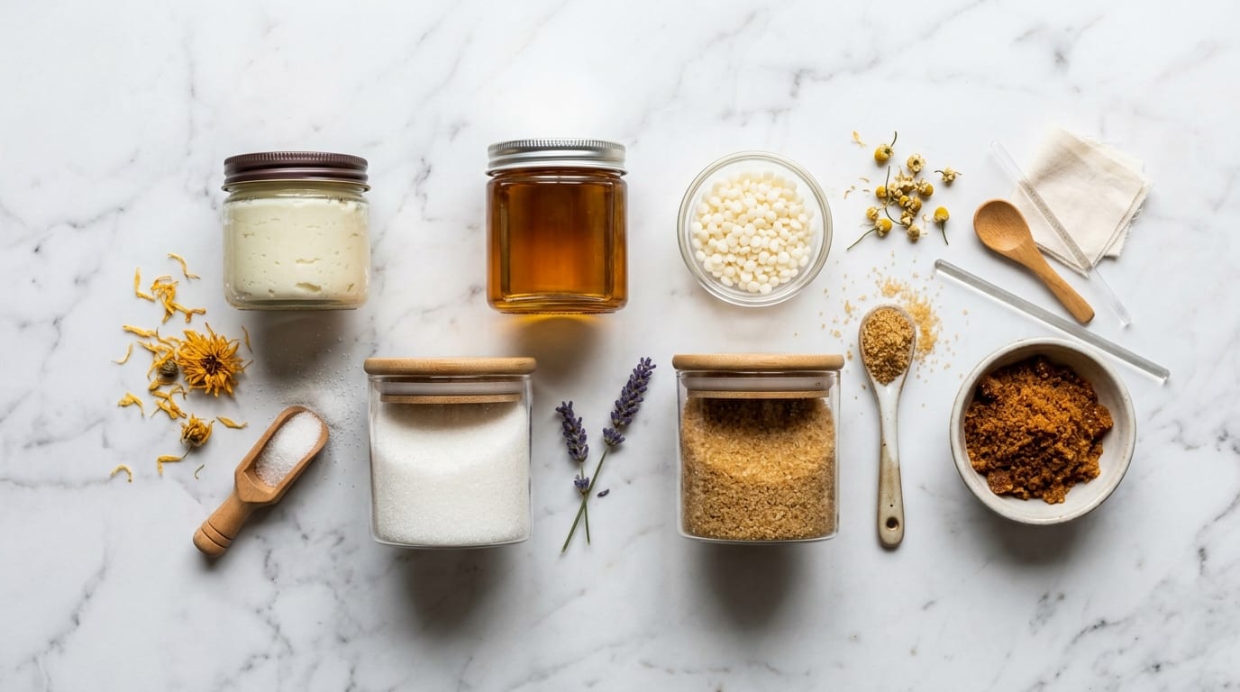 Emulsified scrub: why a DIY body sugar scrub is more than just sugar and oil